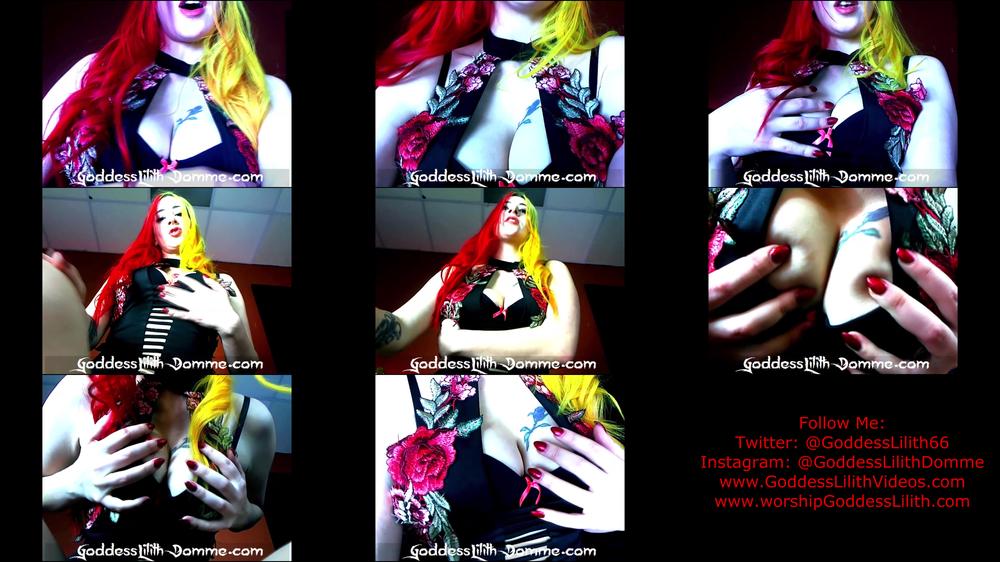Goddess Lilith Worship My Boobs Loser