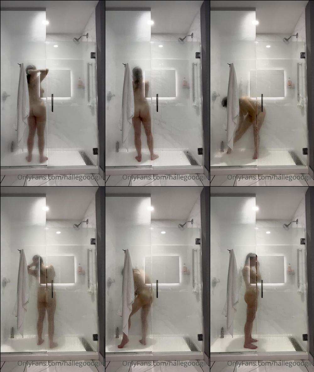 hallegoodgirl 02 07 2023 2924429142 just taking a shower and pressing my ass and