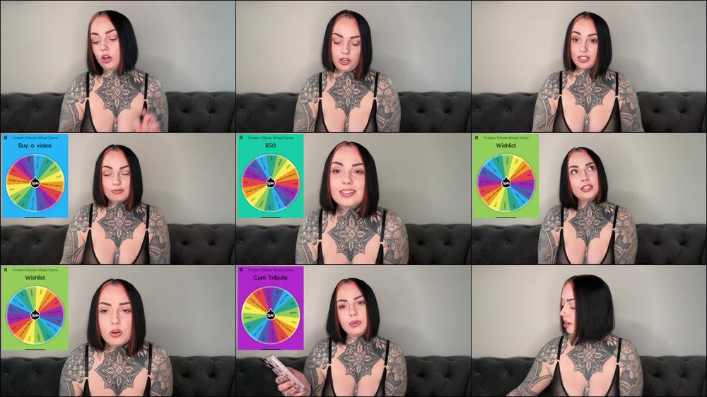 Findom Tribute Wheel Game