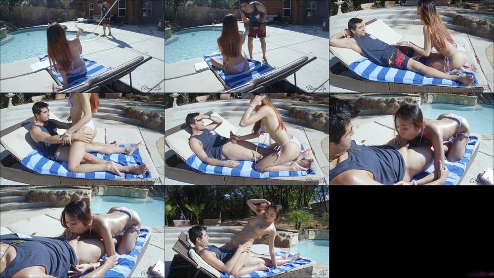 Alina Plays With Her New Swim Boy - Aug 21, 2021
