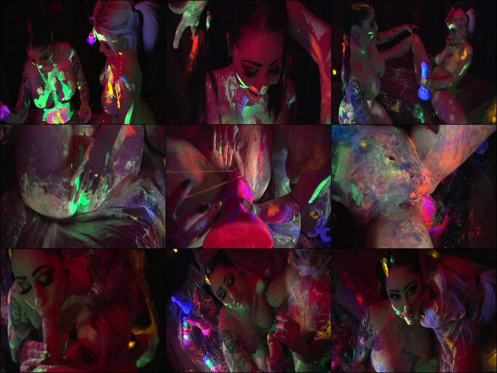 Msnadiawhite Black Light Dildos