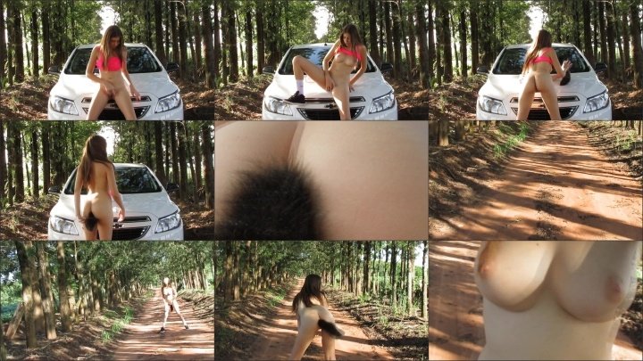 Misssweetteen Masturbation In The Woods