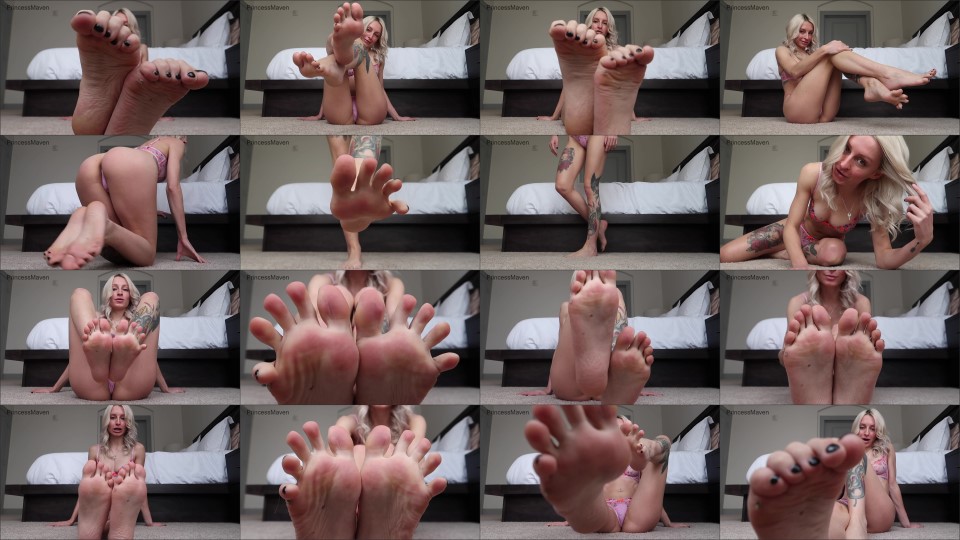Mavenmay Foot Worship Cum Countdown