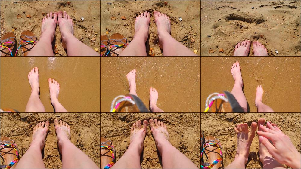 Sandy Beach Feet