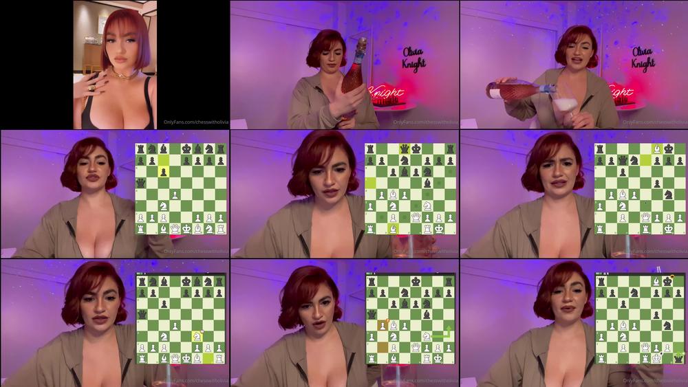 lookingformates 186427294 2021 08 20 swipe to see me pop champagne and play some chess some late night chess to warm up bef 2