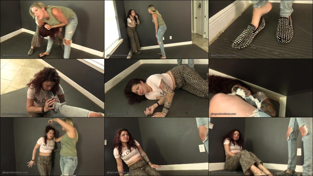 Nikki Beats Up Ginary 4 Red Bottom Shoes