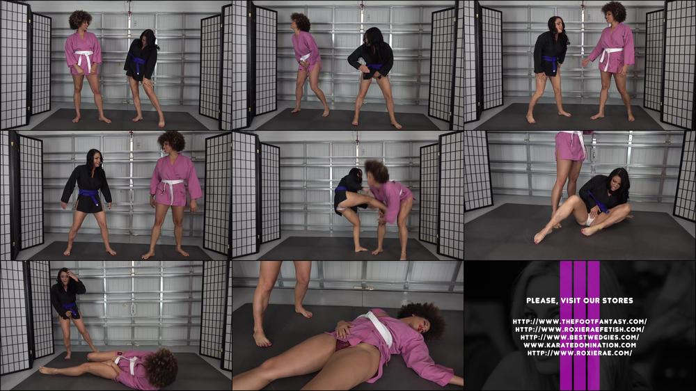 CLEO vs NAHLA : KARATE CUNT BUSTING - January 08, 2023