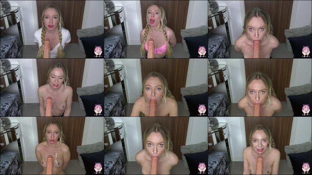 Messy gagging blow job - February 24, 2021