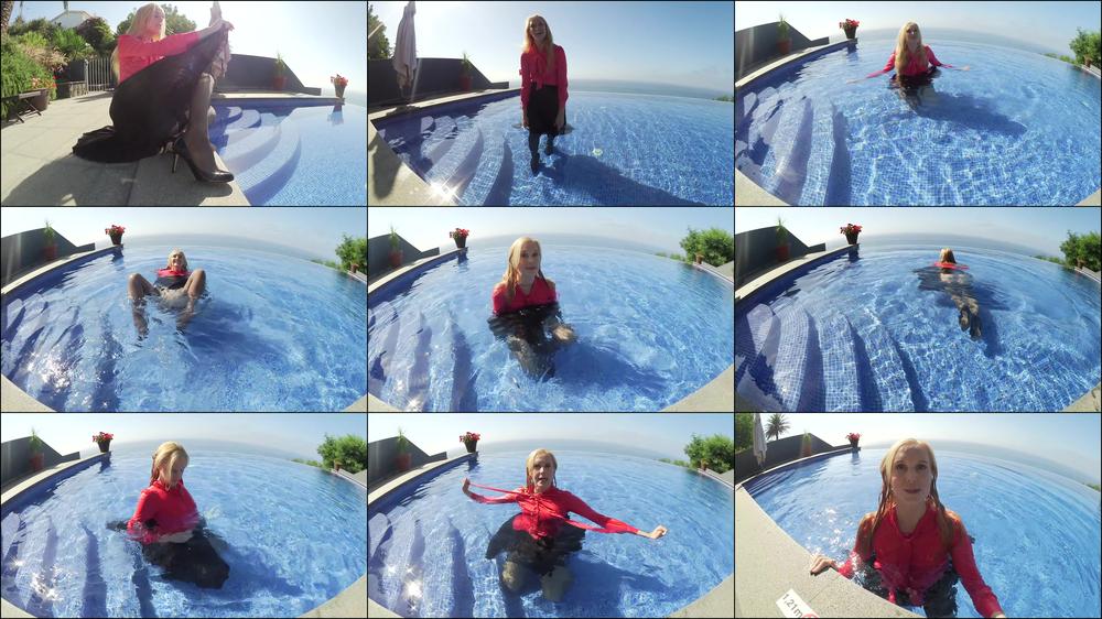 Ariel Anderssen And In Charge Of A Pool