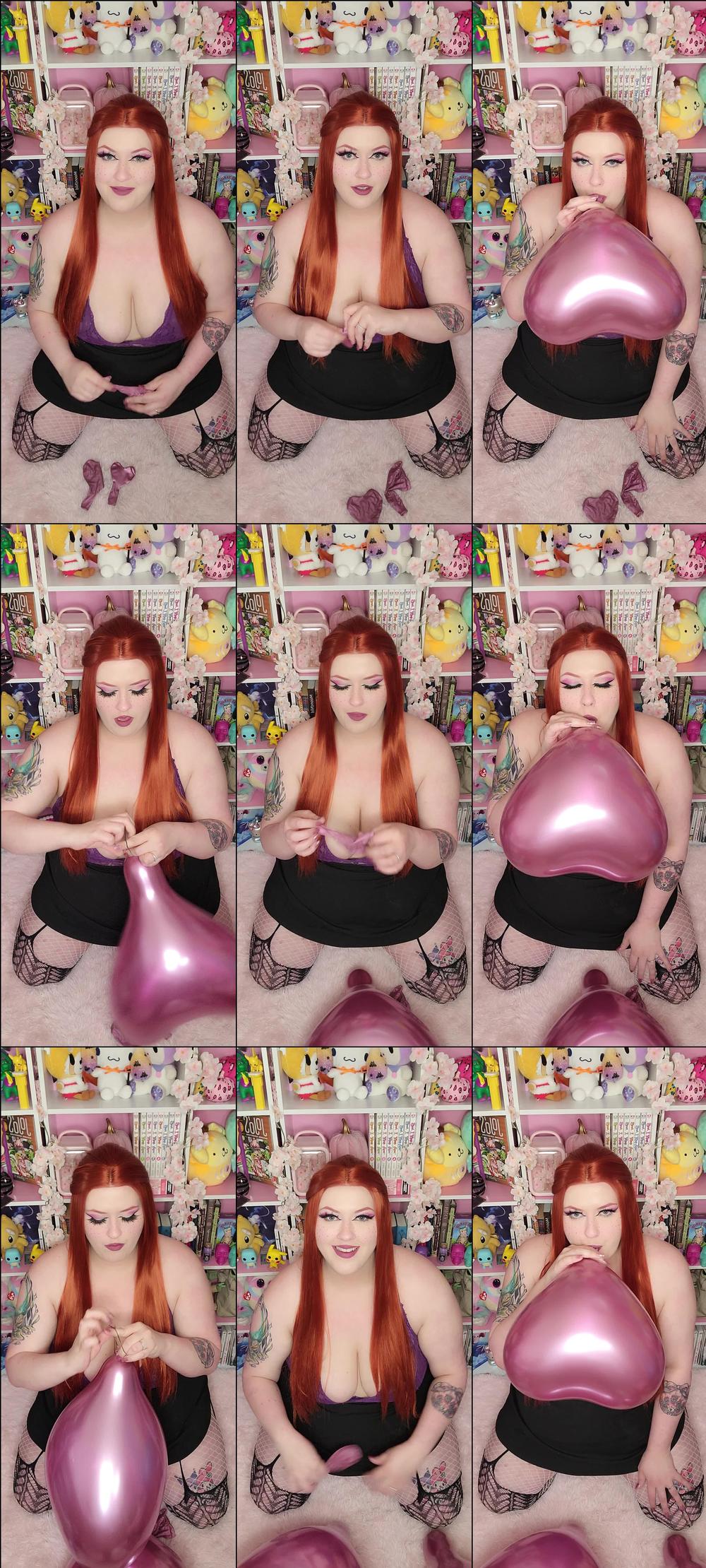 3 metallic heart balloon blows - April 04, 2022