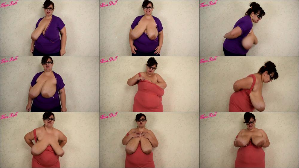 shake and bounce huge boobs like crazy