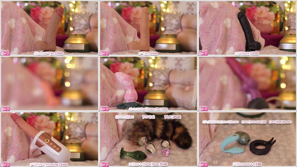 Mila's Sex Toy Collection