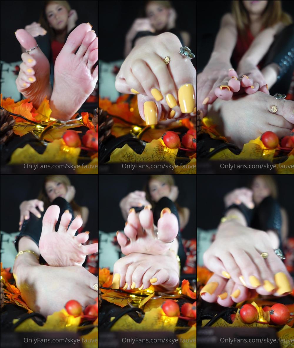 skye.fauve 28 11 2021 2287134513 autumn foot tease. 