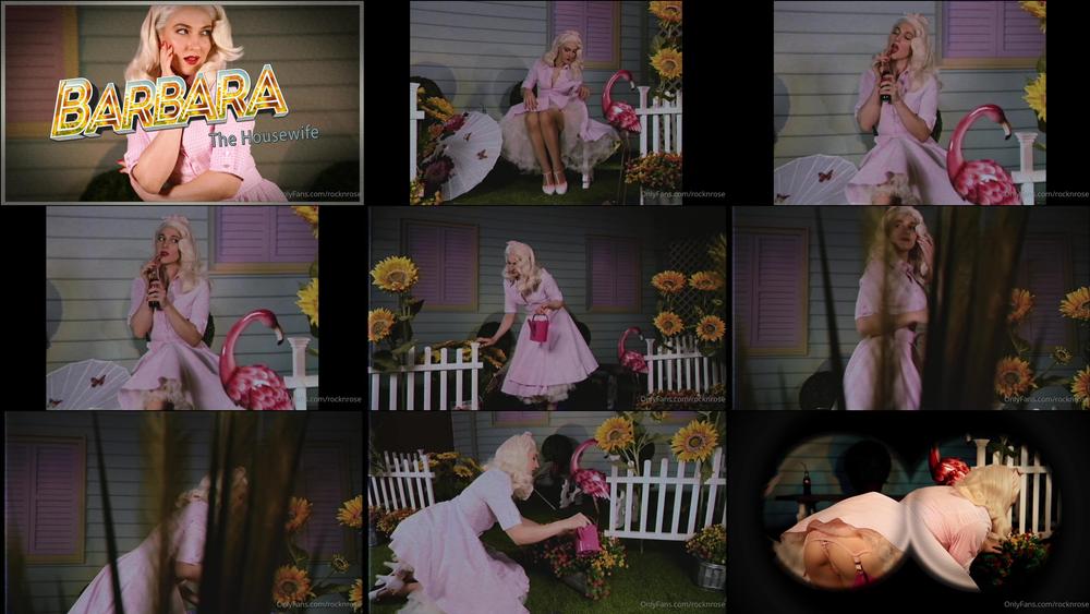 rocknrose 02 07 2021 2151317037 Remember Barbara  She was the housewife on her garden....how do you like her...