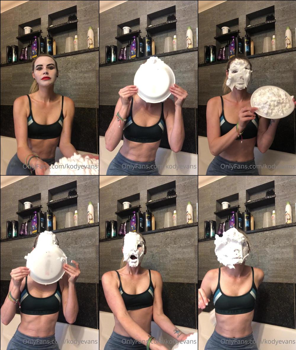 kodyevans 01 03 2022 2378260155 Nothing like a pie in my faceâ¦.