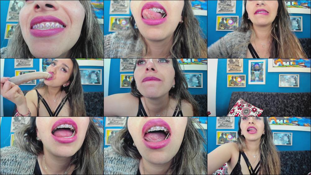 Sloppy Deepthroat POV Adventure with an Exotic Dildo