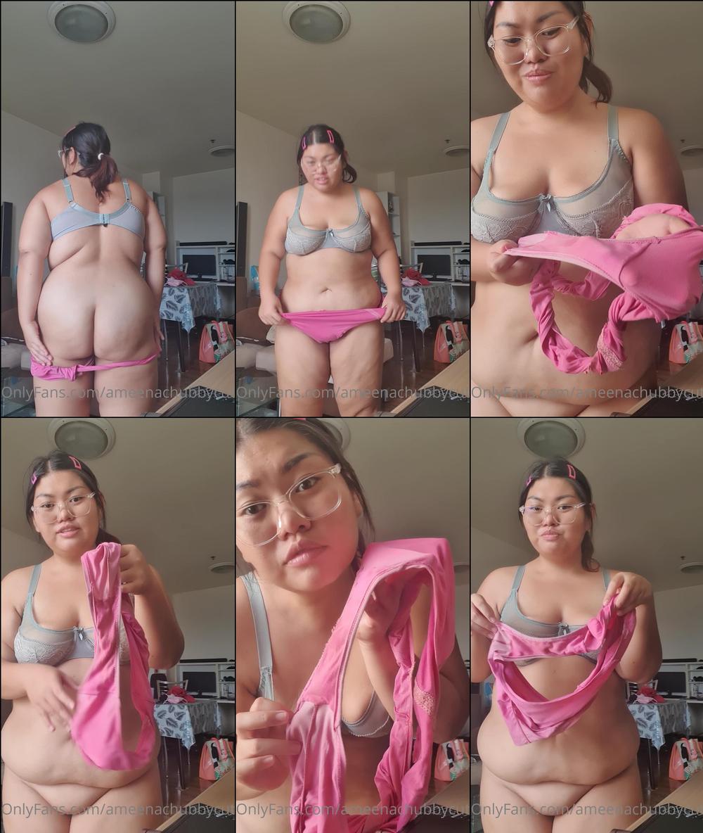 ameenachubbycutie 01 12 2022 2701768036 smelly fart and dirty panties after long day