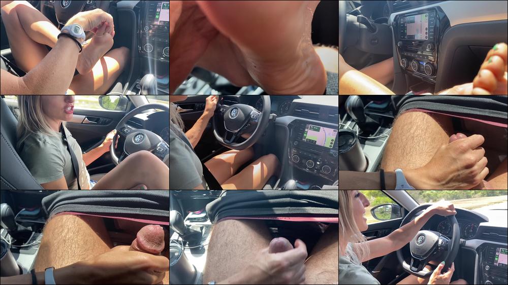 Lora Car Footjob Handjob - November 25, 2021