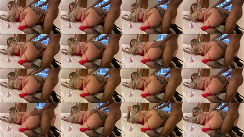Scarletblackx Make A Wave On My Ass Cheeks
