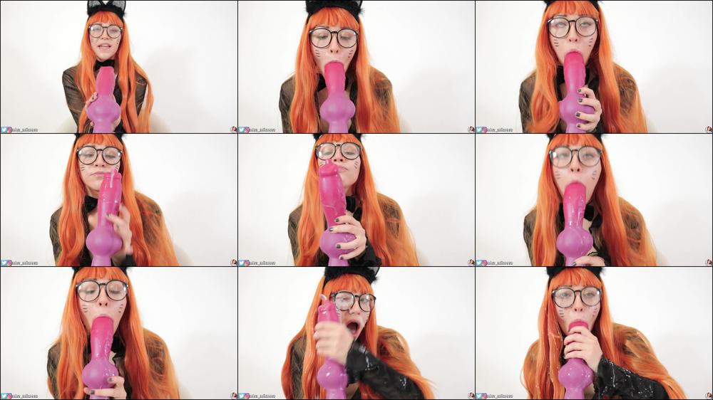 Futaba Sakura's Ahegao Blow Job