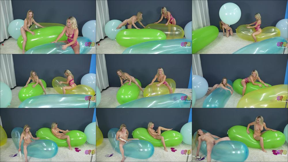 Claire n Bunny Masturbate and Play on GL