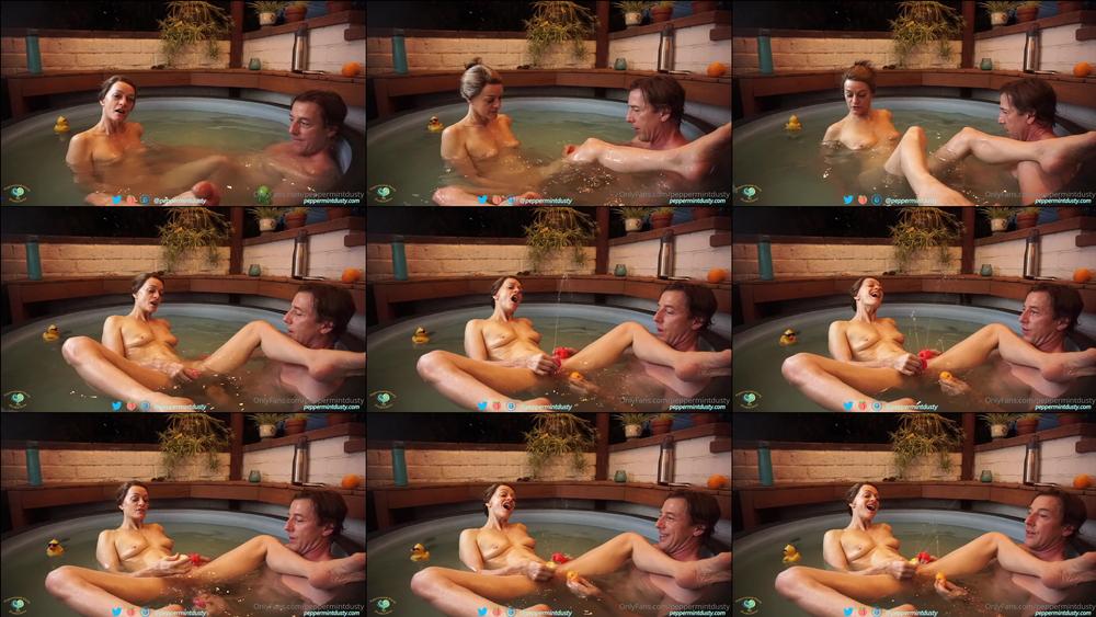 peppermintdusty 03 04 2022 2408735658 Boy, was my pussy ever juicy that night in the hot tub, LOL