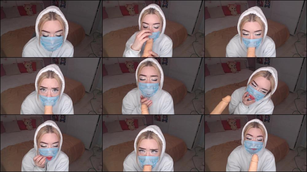 Covid19 Mask on Sneaky BJ+Deepthroat - January 18, 2022