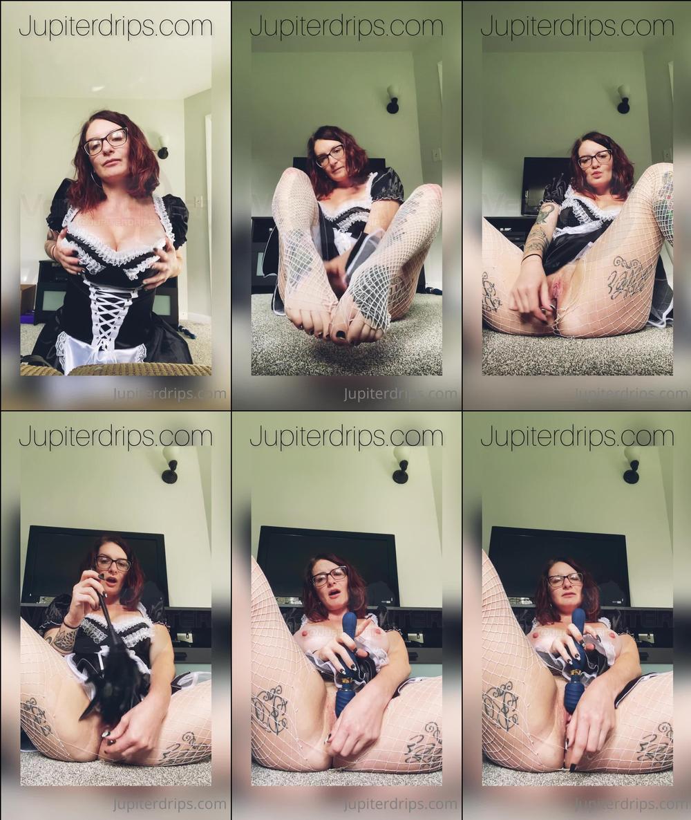 jupiterdripsvip 1277811480 dressed up in a maids outfits dancing around before playing with my creamy pussy