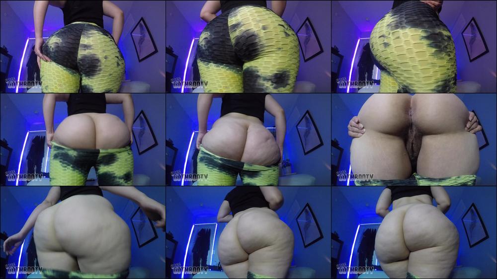 Goth Booty Yoga Pant Worship