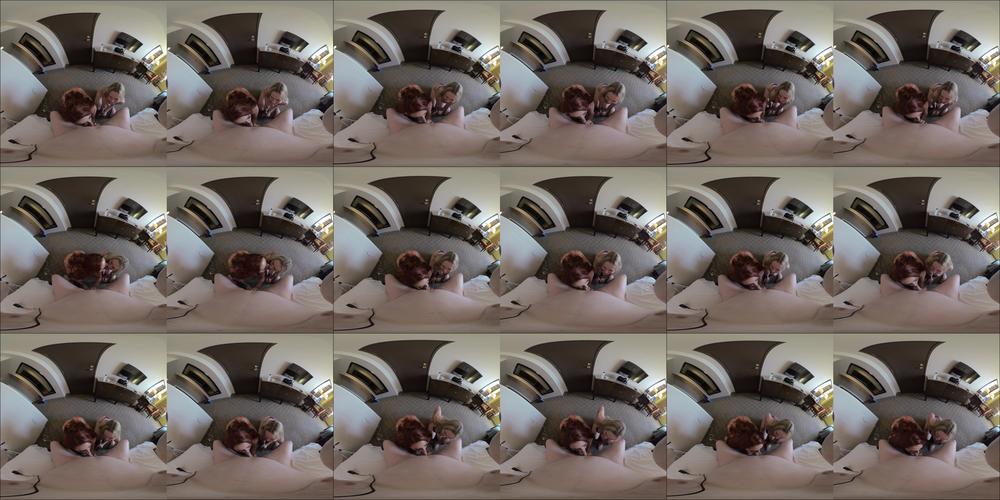 VR 3D POV Double Blowjob Teaser