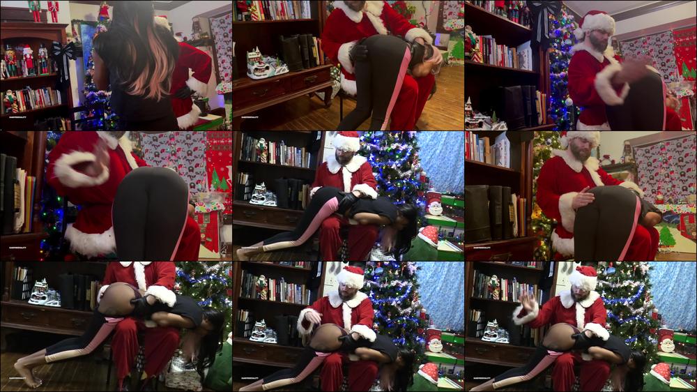 Charli Sekanis First Run In With Santa