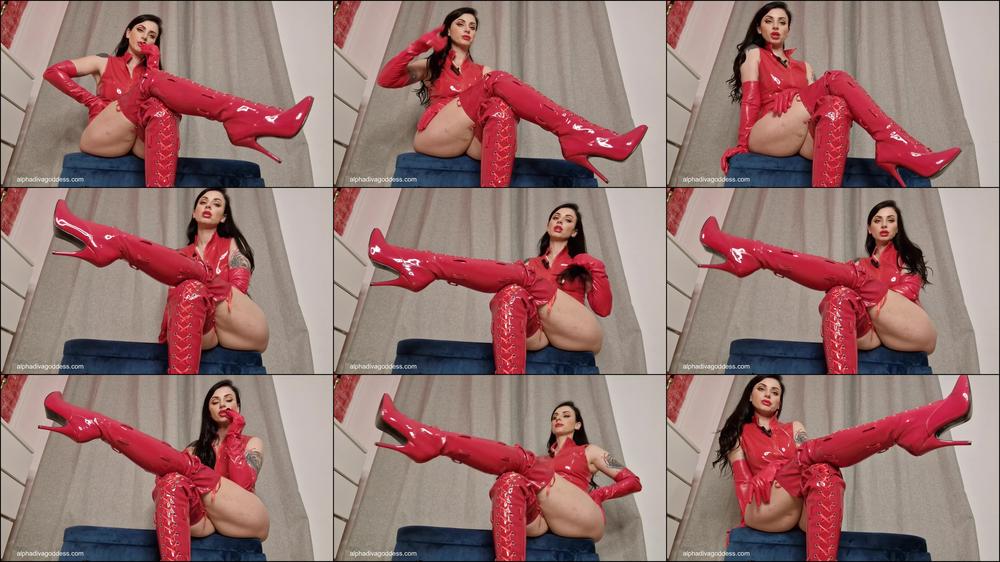 Red temptation Gooning part 3