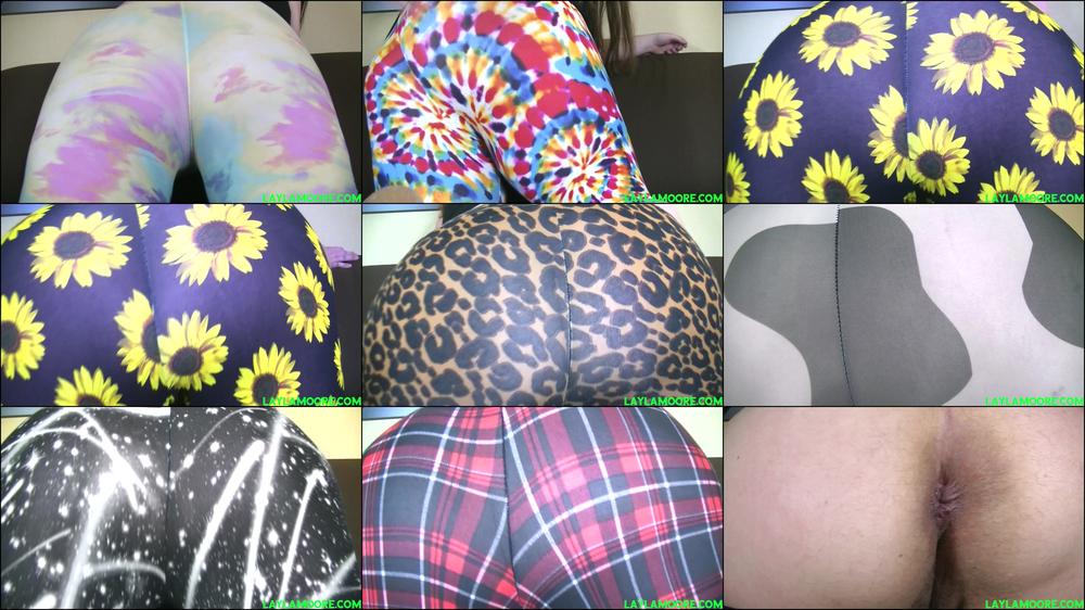 8 Different Leggings POV BBW Facesitting