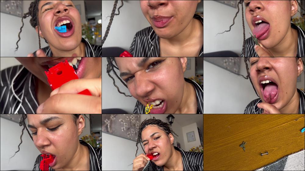 giantess destroys everything with her big mouth - April 29, 2023