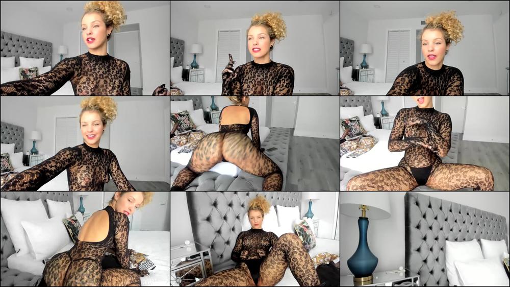 Blonde Beauty's Solo Session: A Journey of Passion and Pleas