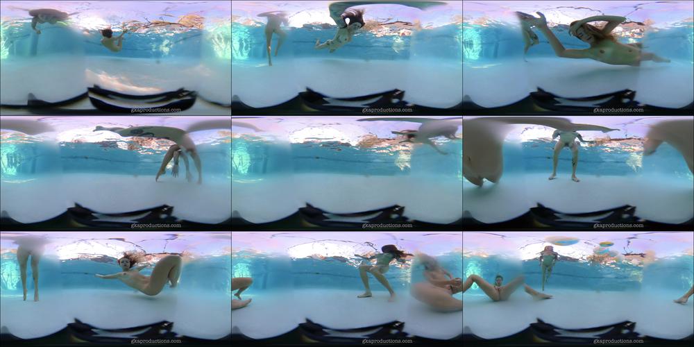 VR360* Morgana & Vika - Nude Swimming