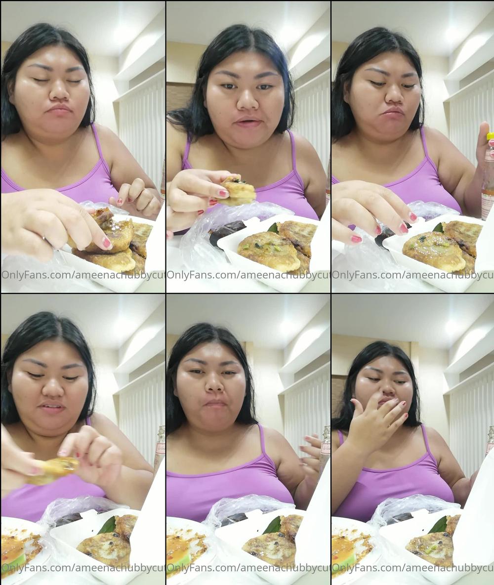 ameenachubbycutie 01 06 2020 383993228 eating videos today 3