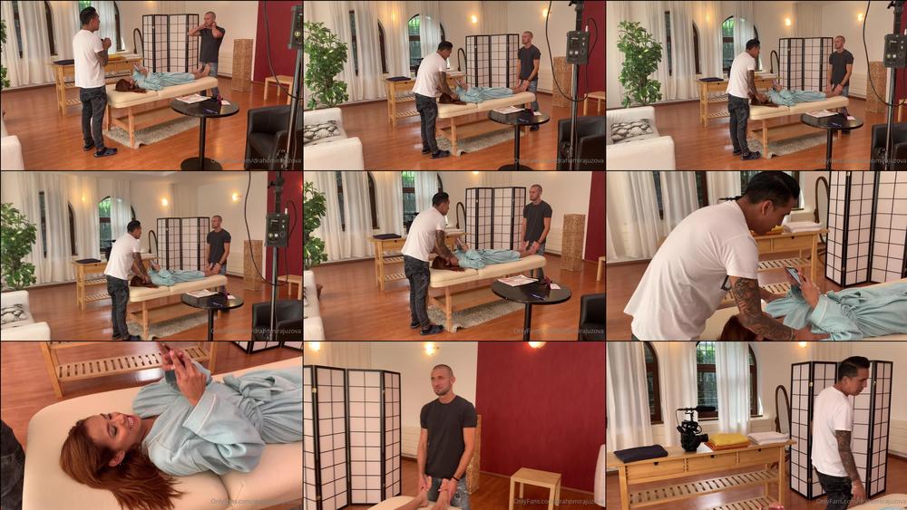 drahomirajuzova 02 09 2020 819237368 Today BTS for the Bangbross  ) Veronica Leal and Luca Ferrero  ) Director Omar  ) make up 