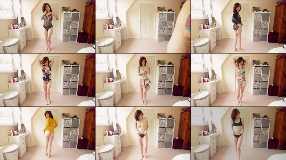 Trying On Different Bodysuits
