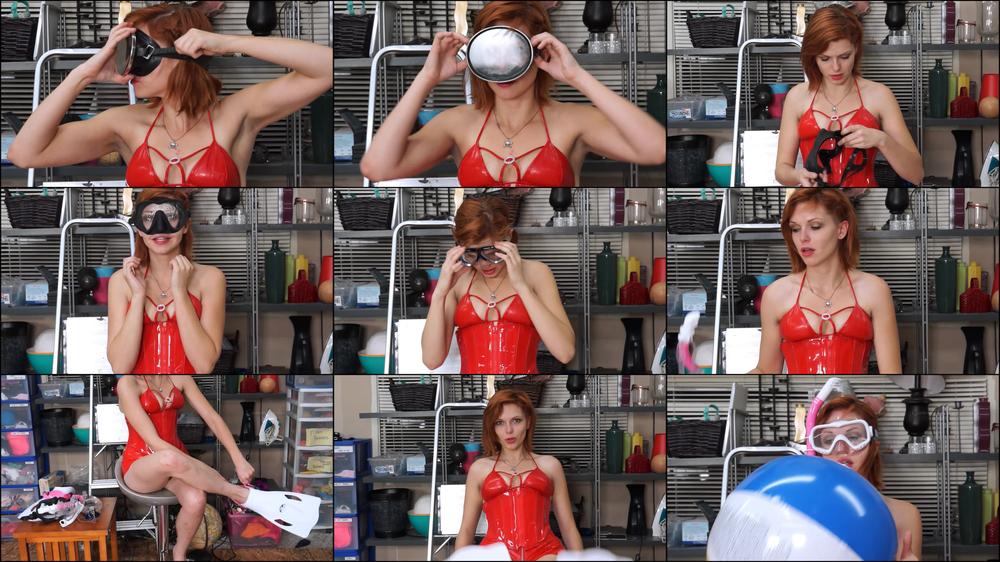 Autumn Models Dive Masks