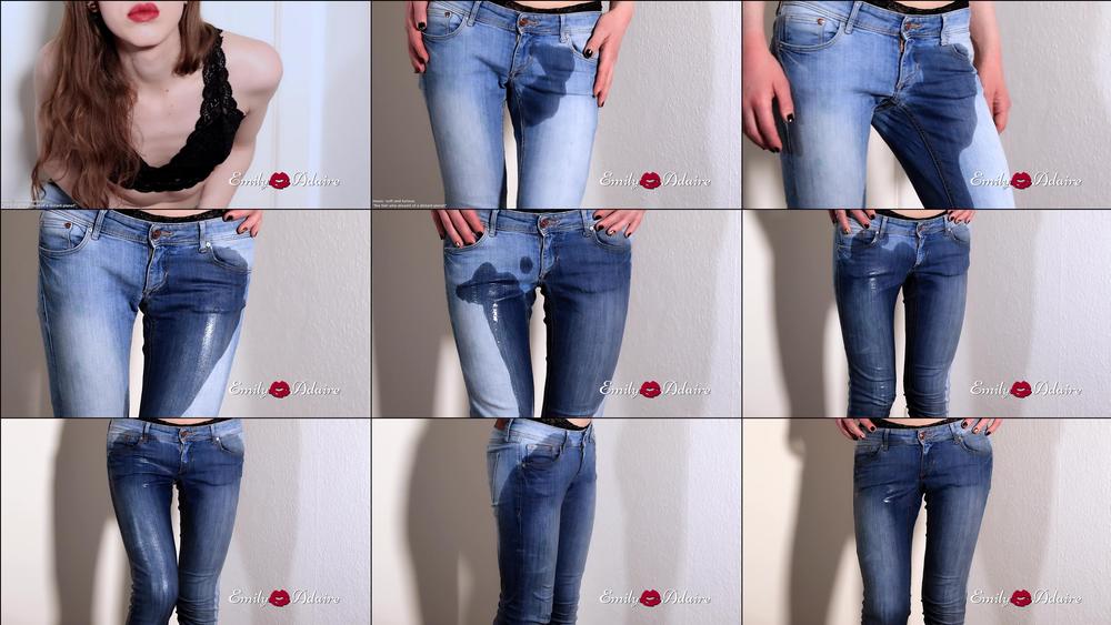 jeans turn dark - wet pants with piss - March 26, 2021