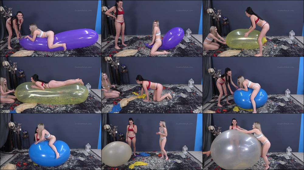 Princess A & MJ Inflate/Deflate Balloons