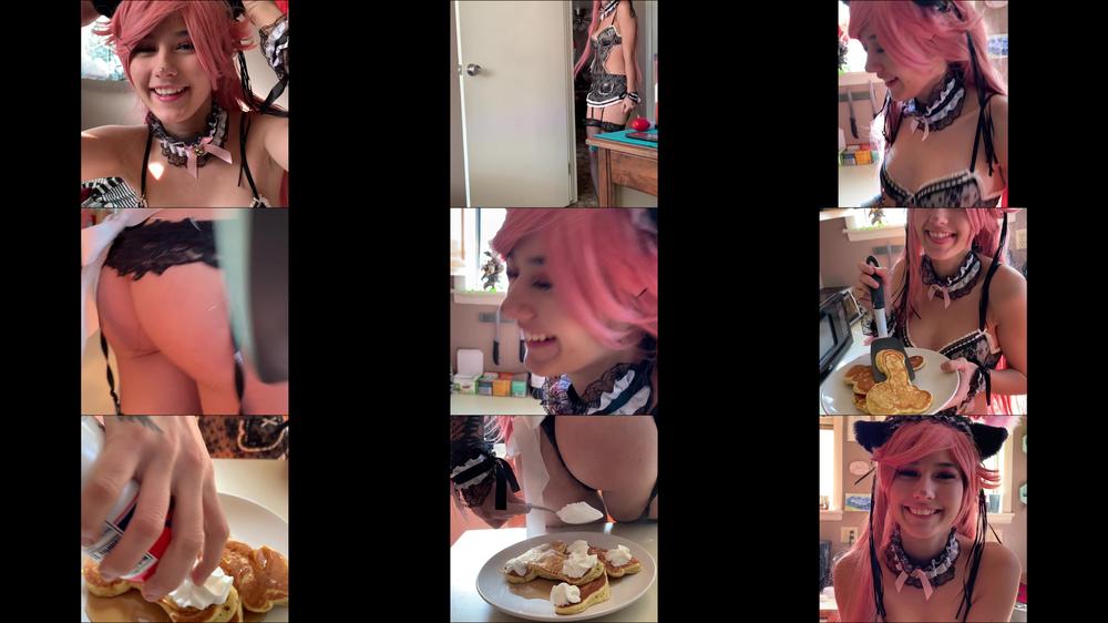 Neko Girlfriend Farts on your Breakfast