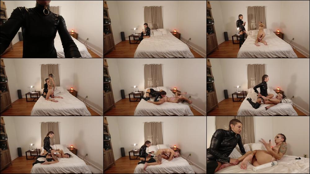 BTS - Leather Lesbian StrapOn Domination - November 07, 2020