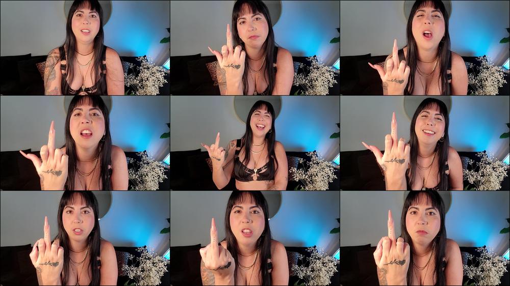 Middle Finger Degradation