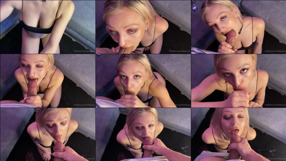 lillieonyx 110723862 2021 02 17 pov blowjob with cum in mouth amp swallow 