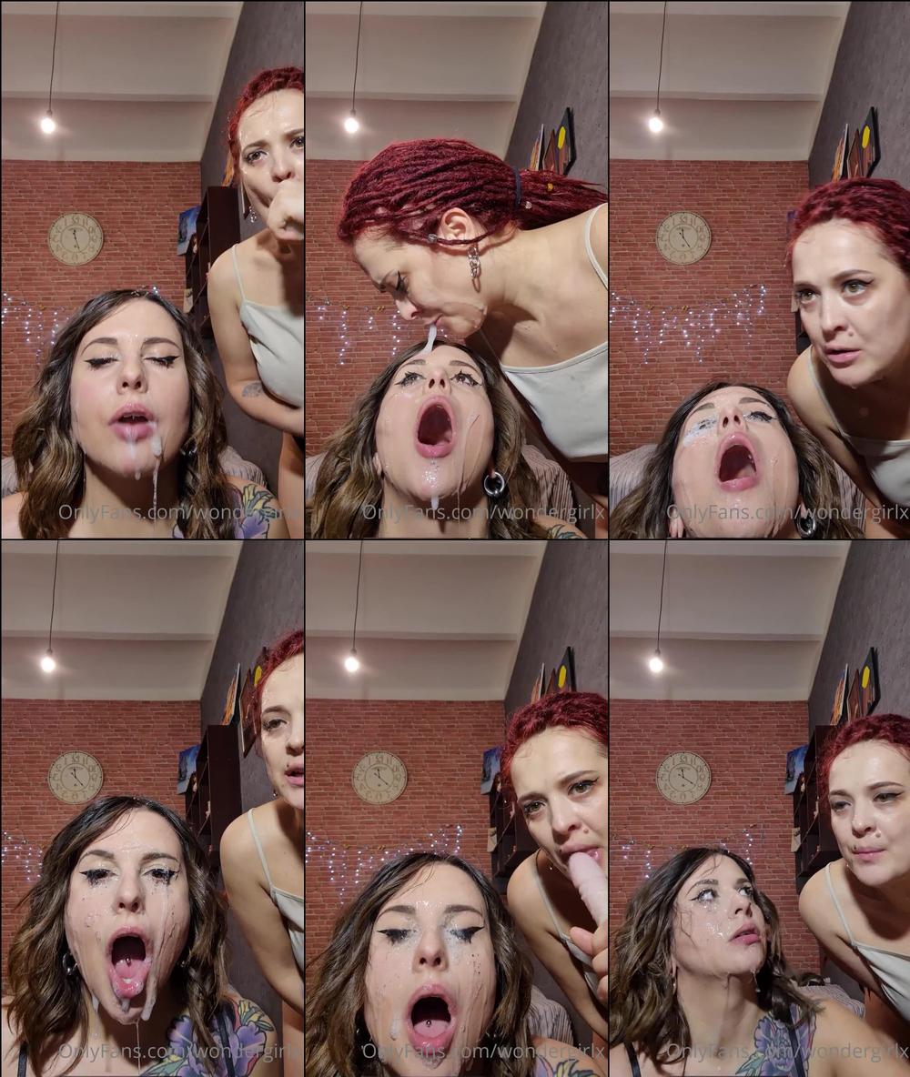 wondersgirlx 138059255 full faces in saliva only on of 1