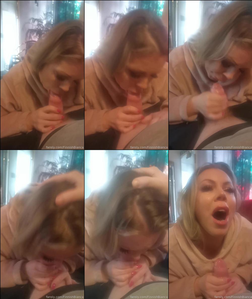 finnishbianca 08 06 2022 390864541350633472 some fun at the shop give a bj and getting cum shot in the mouth