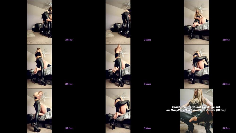 Spanking and Pegging in Leggings & Heals - Feb 28, 2021
