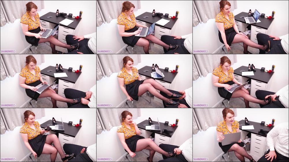 Sneaky Office Shoe Job